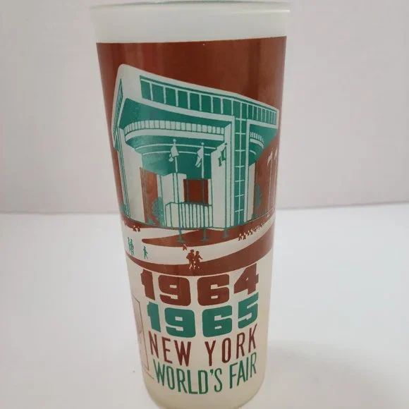 1964-1965 Corporation | Art | Worlds Fair 964 1965 Collectible Tumblers |  Poshmark